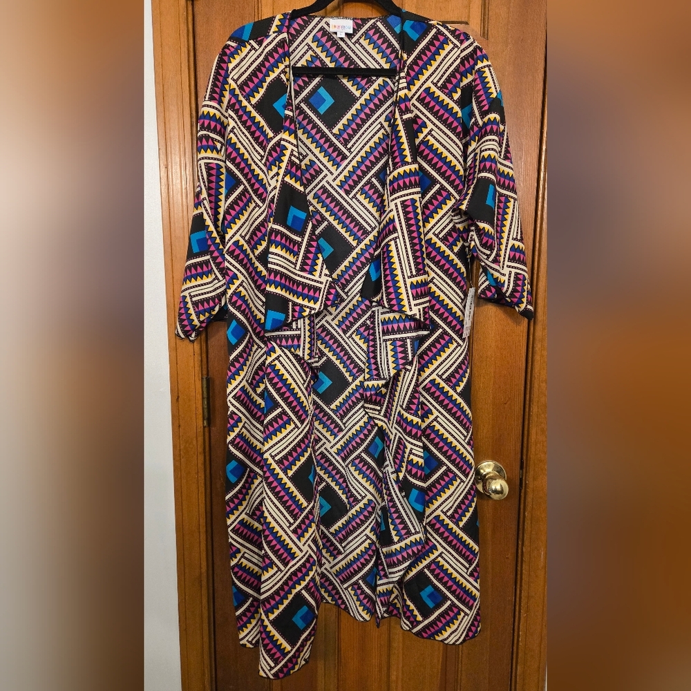 Large LulaRoe Shirley Kimono